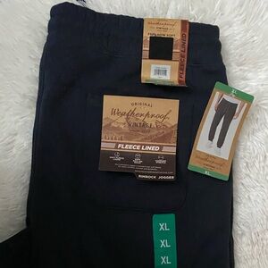 NWT fleece lined jogger, dark blue